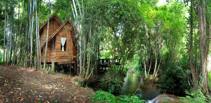 Bamboe huis