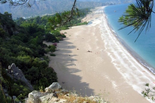 Erstaunliche Küste von Antalya